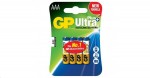 Батарейка алкалиновая, GP (ДжиПи) 4 шт 24AUP-2CR4 Ultra Plus Ультра Плюс A286/LR03/ААА 1.5В