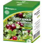 Брусники побеги, 50 г Чайный напиток Здоровье