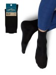 Носки мужские, Omsa (Омса) р. 42-44 (27-29) ECO 403 Эко гладь nero черный