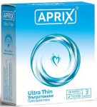 Презервативы, Aprix (Априкс) 3 шт Ультра Син ультратонкие