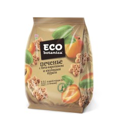 Печенье, Eco-botanica (Эко-ботаника) 200 г с бета-каротином и кусочками кураги