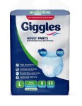 Подгузники-трусы для взрослых, Giggles (Джигглс) р. L (100-150 см) 8 шт Эдалт пэнтс