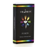 Линзы контактные, OKVision (ОКей Вижен) 2 шт Фьюжен bc 8.6 мм Green/ Yellow (-6.50)