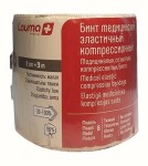 Бинт медицинский эластичный компрессионный, Lauma (Лаума) р. 8смх3м модель 6 малой растяжимости