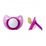 Соска-пустышка латексная, Пома 1 шт арт. 3812 адаптированной формы