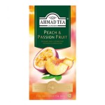 Чай черный, Ahmad Tea (Ахмад Ти) 1.5 г 25 шт Персик и маракуйя пакетики с ярлычками в конвертах