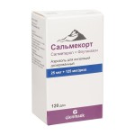 Сальмекорт, аэрозоль для ингаляций дозированный 25 мкг+125 мкг/доза 120 доз 1 шт