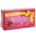 Мыло, Camay (Камей) 75 г 5 шт романтик