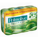 Мыло, Palmolive (Палмолив) 90 г 4 шт Натурэль интенсивное увлажнение с экстрактом оливы и увлажняющим молочком