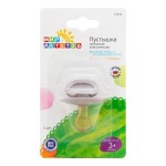 Соска-пустышка латексная, Мир детства 1 шт арт. 13214 классическая с 3 мес.