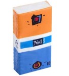 Платки носовые, Bella №1 (Белла №1) 10 шт трехслойные