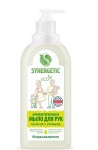 Мыло жидкое, Synergetic (Синергетик) 0.5 л Эко антибактериальное мелисса и ромашка с дозатором