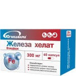 Железа хелат, капсулы 300 мг 60 шт