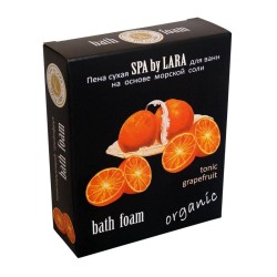 Пена сухая для ванн, SPA By Lara (Спа Бай Лара) 500 г Грейпфрут на основе морской соли