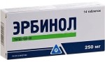 Эрбинол, таблетки 250 мг 14 шт