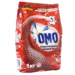Порошок стиральный, Omo (Омо ) 1 кг Рэд автомат  мягкая упаковка