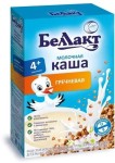 Каша молочная, Беллакт 200 г гречка с 4 мес