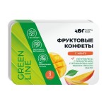 Конфеты фруктовые, ABC healthy food (АВС Хэлси Фуд) 12 г Бон пастиль фруктовая мякоть манго (8 пастилок по 1.5 г)
