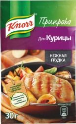 Приправа, Knorr (Кнорр) 30 г для курицы Нежная грудка пакет