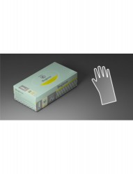 Перчатки смотровые нитриловые нестерильные опудренные, Biogloves (Биогловс) р. M №1 пара 2400001858507