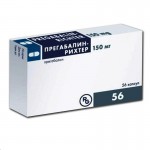 Прегабалин-Рихтер, капсулы 150 мг 56 шт