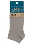 Носки мужские, Omsa (Омса) р. 42-44 (27-29) ECO 402 Эко укороченные grigio chiaro светло-серый