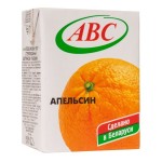 Нектар, АВС 200 мл Апельсиновый тетрапак