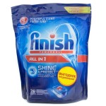 Средство для посудомоечных машин, Finish (Финиш) таблетки 489 г Олл ин уан 1 26 шт