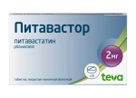 Питавастор, таблетки покрытые оболочкой пленочной 2 мг 28 шт