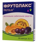 Фрутолакс, капс. 0.5 г №30 БАД растительное слабительное средство