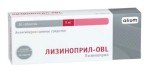 Лизиноприл-OBL, таблетки 5 мг 30 шт