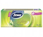 Платки носовые одноразовые, Zewa (Зева) 10 шт плюс софтис алоэ