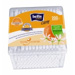 Ватные палочки, Bella (Белла) 200 шт с Д-пантенолом и экстрактом цветка апельсина пласт. упаковка