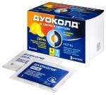 Дуоколд, порошок для приготовления раствора для приема внутрь 5 г 12 шт (в наборе 9 пакетиков День + 3 пакетика Ночь) со вкусом лимона