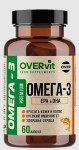 Омега-3 35%, OVERvit (ОВЕРвит) капсулы 1400 мг 60 шт БАД