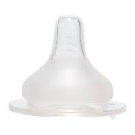 Соска молочная, Мир детства арт. 12075 силиконовая для бутылочки с широким горлом 6+